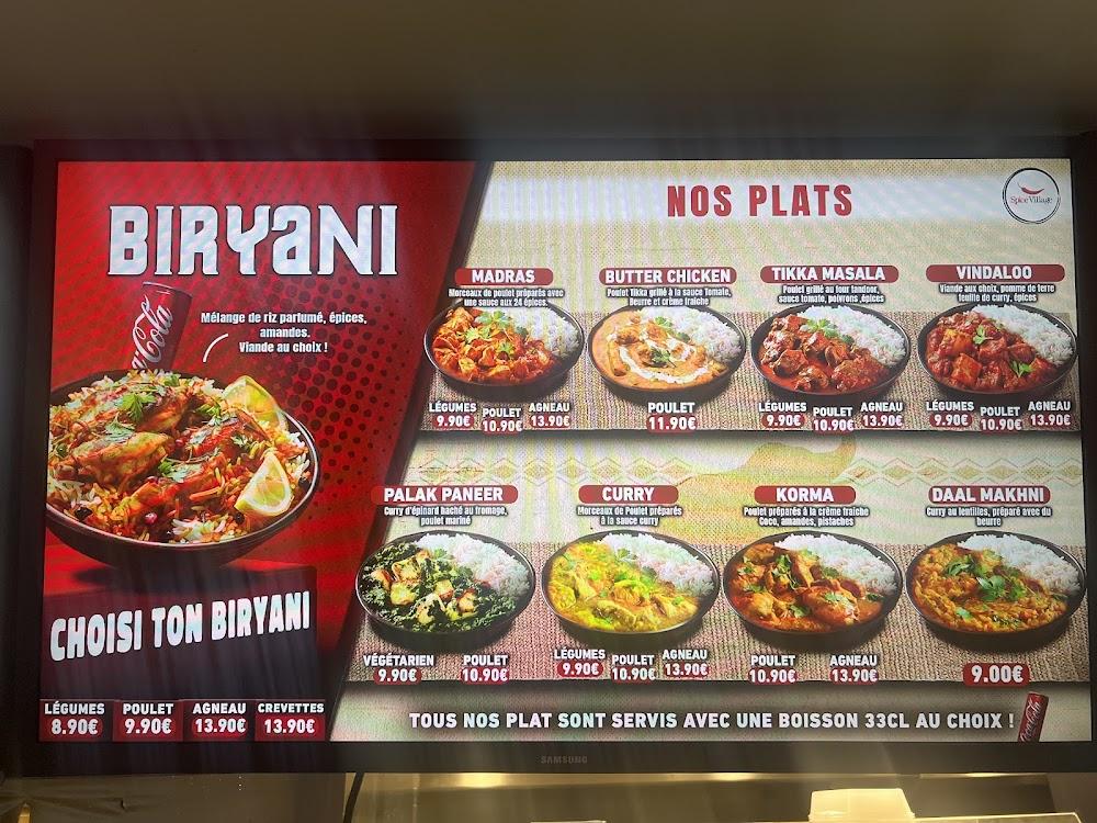 Spice village - Menu Image 2